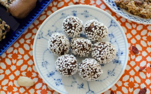 Chokladbollar med Gee
