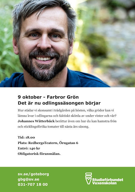 Farbror Grön i Göteborg måndagen den 9 oktober