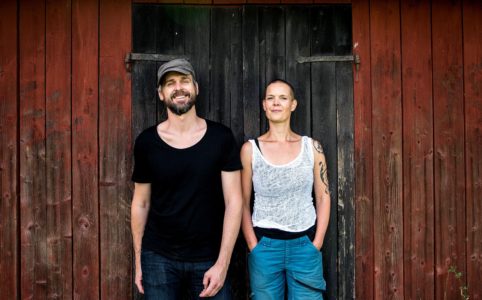 Johannes Wätterbäck och Sara Bäckmo från podcasten Två odlare emellan
