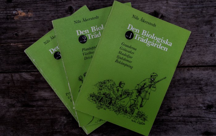 Böckerna i serien Den biologiska trädgården av Nils Åkerstedt