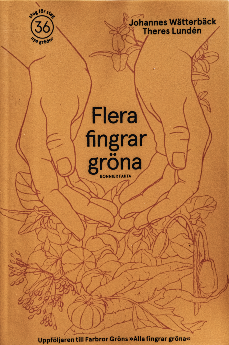 Flera fingrar gröna – signerad (utrikes)